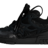 Skate Sneaker Total Black Crystal