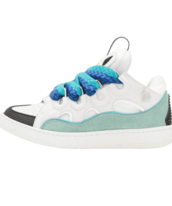 Lanvin Wmns Curb Sneakers 'White Green'