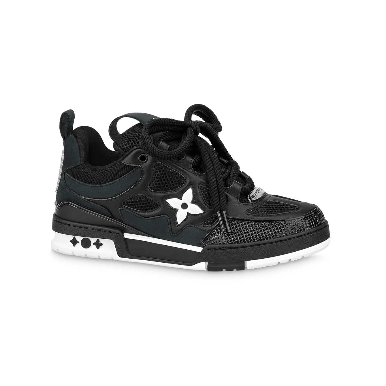 Louis Vuitton LV Skate Sneaker Black White - Image 2