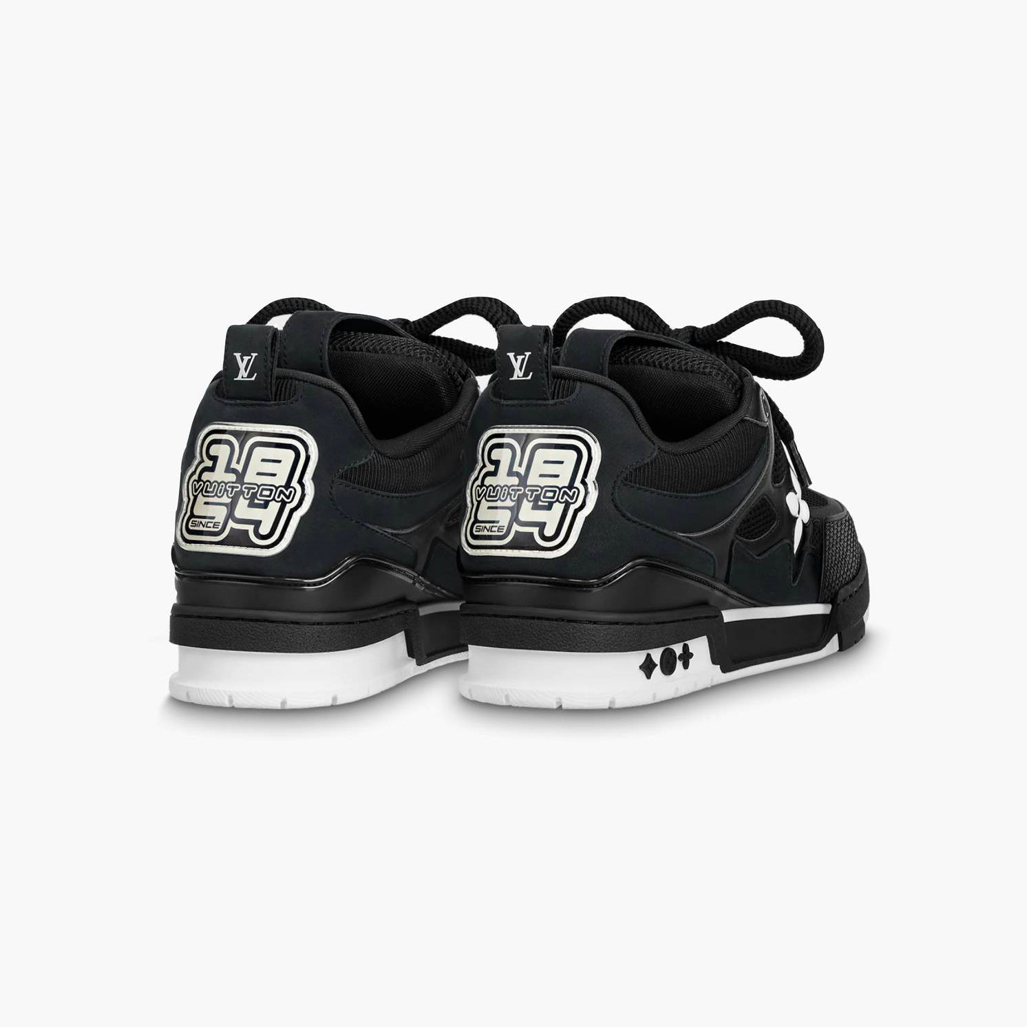 Louis Vuitton LV Skate Sneaker Black White - Image 3