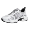 Dior Chrono Sneakers, White and Black, Unisex