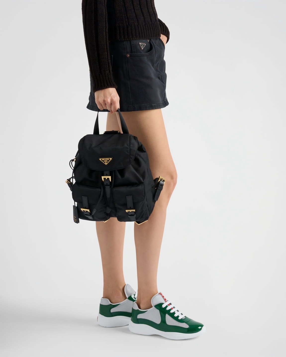 Prada America's Cup biker fabric sneakers - Image 2