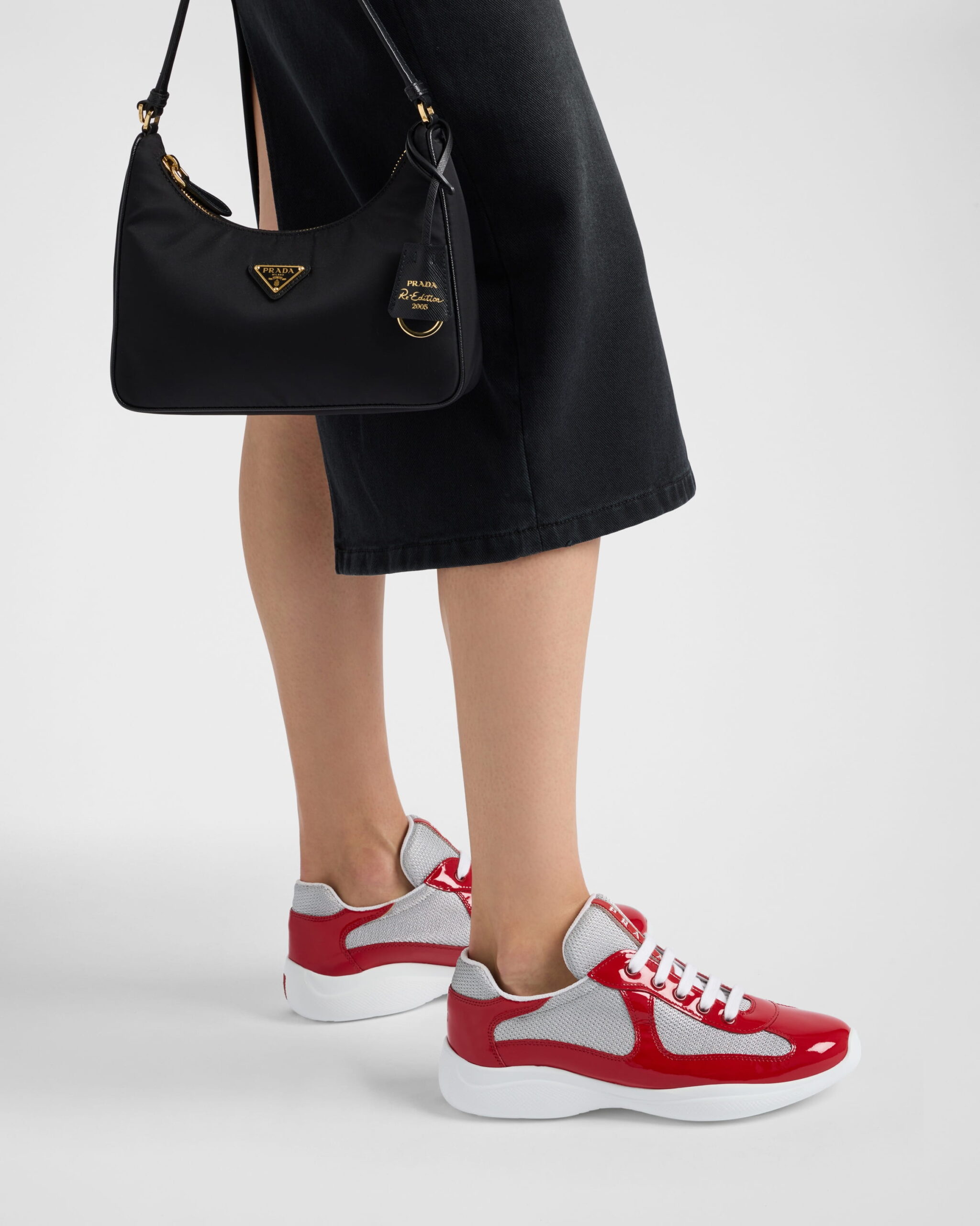 Prada America's Cup biker fabric sneakers - Image 6