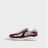 Patent leather and technical fabric Prada America's Cup sneakers 1,270.00 CAD