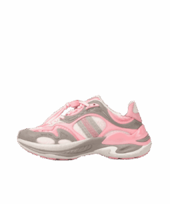 Gucci - 2.0 Mesh & Leather Pink / Grey Low Top Sneakers