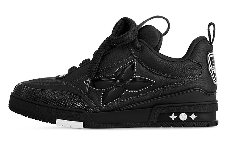 Louis Vuitton Skate Sneakers 'Black White'