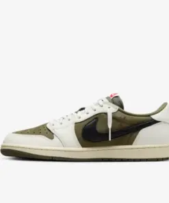 Travis Scott x Air Jordan 1 Retro OG SP Low Reverse Olive / Medium Olive
