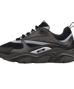 Dior B22 Black Calfskin Trainer