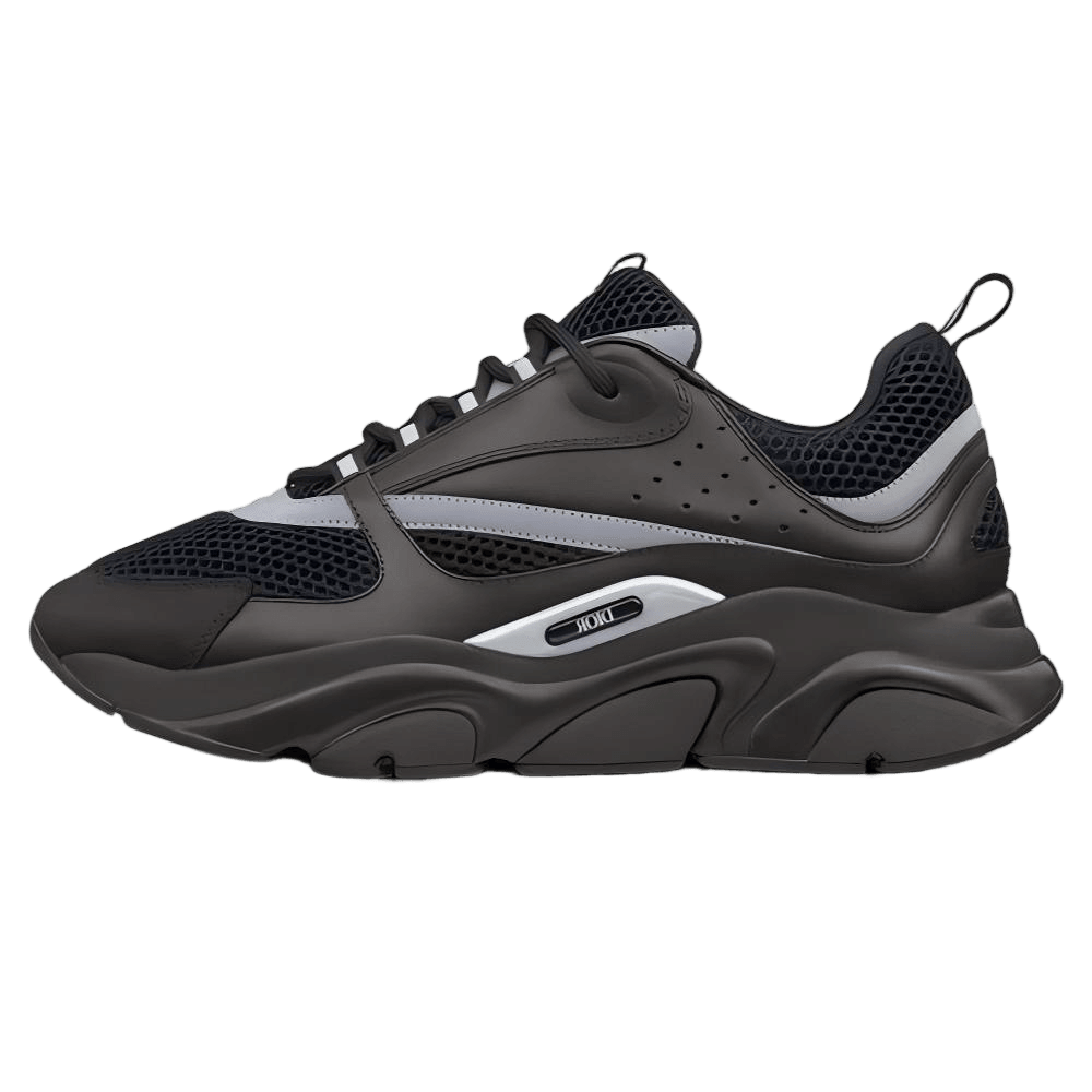 Dior B22 Black Calfskin Trainer